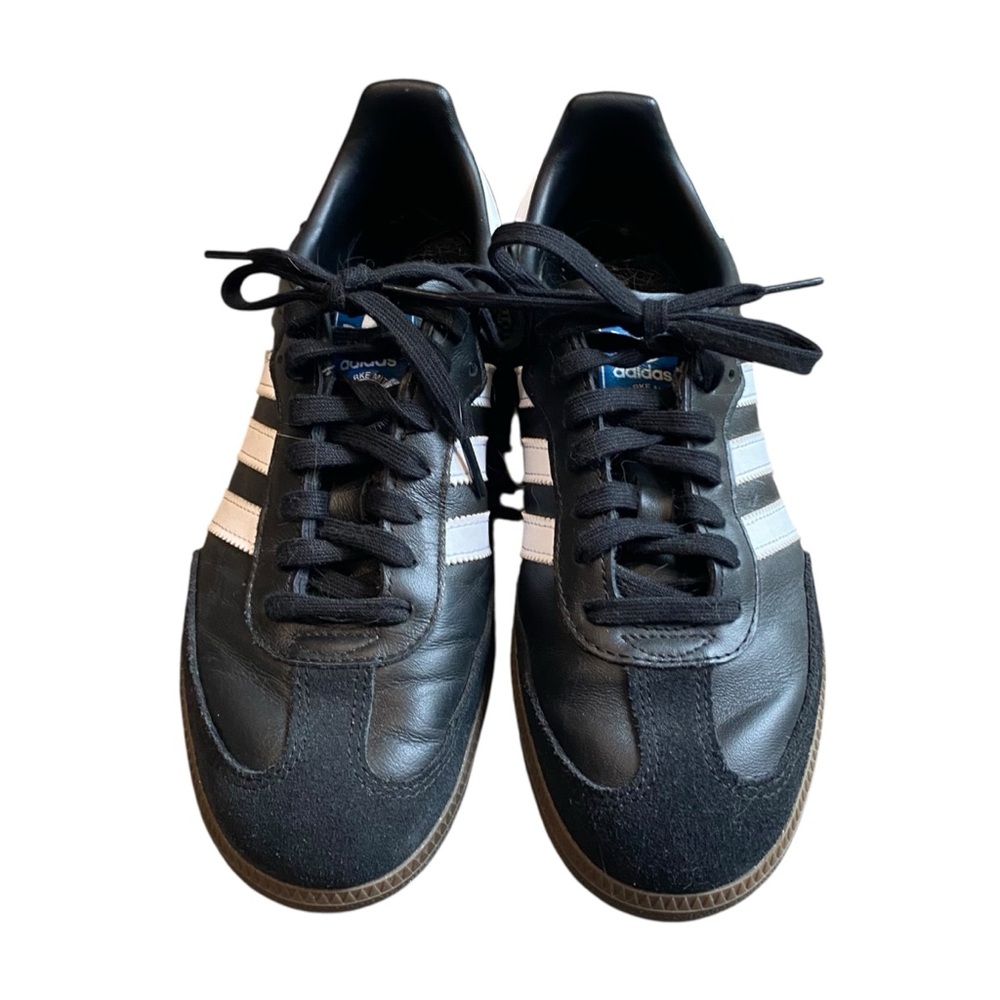 Adidas Samba OG Suede & Leather Low-Top Lace-Up Sneakers - Picture 3 of 6